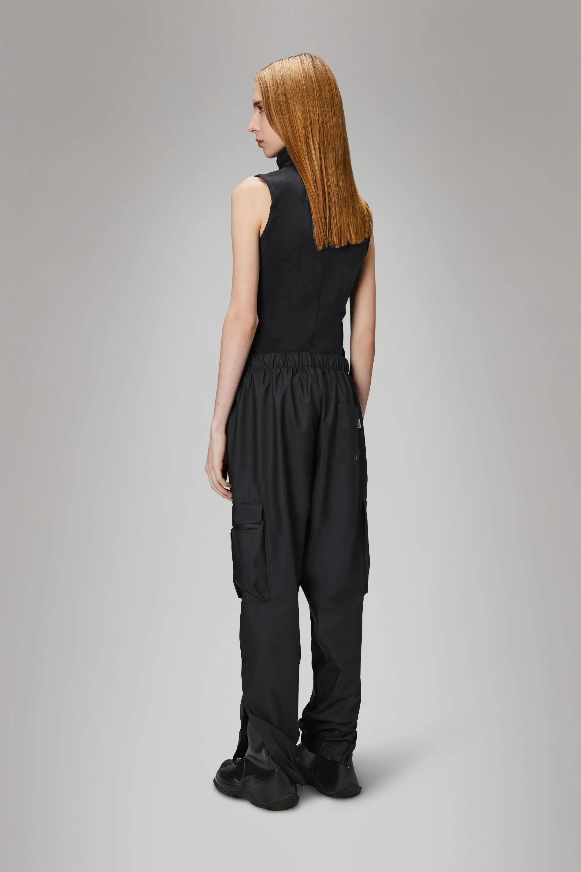 Cargo Rain Pants Regular - Black