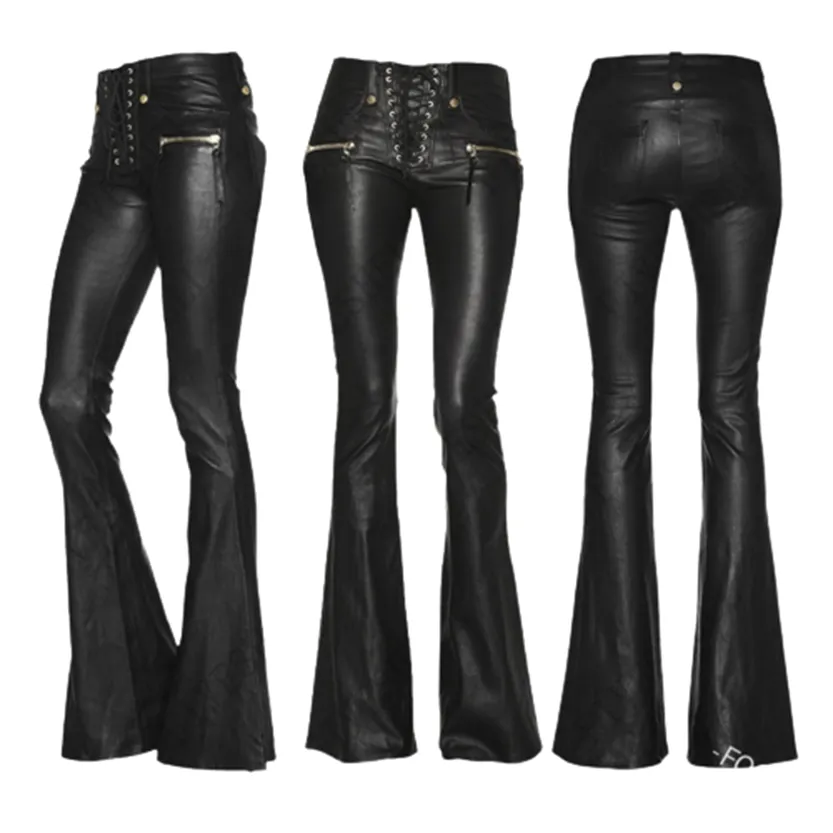Funki Buys | Pants | Women's Elegant Chic Faux Leather Pants