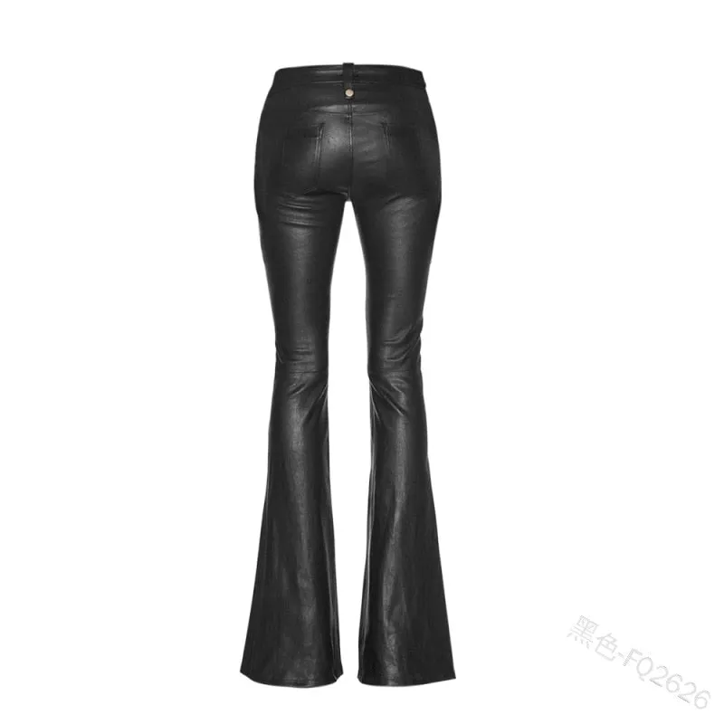 Funki Buys | Pants | Women's Elegant Chic Faux Leather Pants
