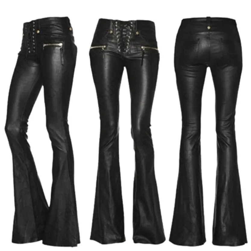 Funki Buys | Pants | Women's Elegant Chic Faux Leather Pants