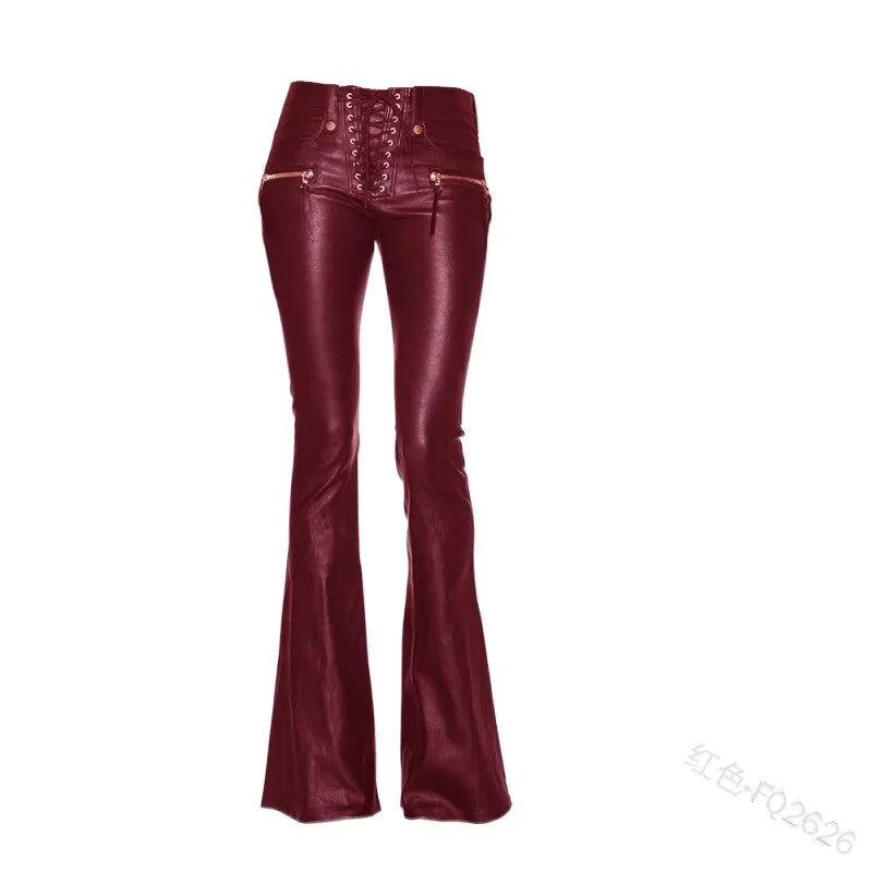 Funki Buys | Pants | Women's Elegant Chic Faux Leather Pants