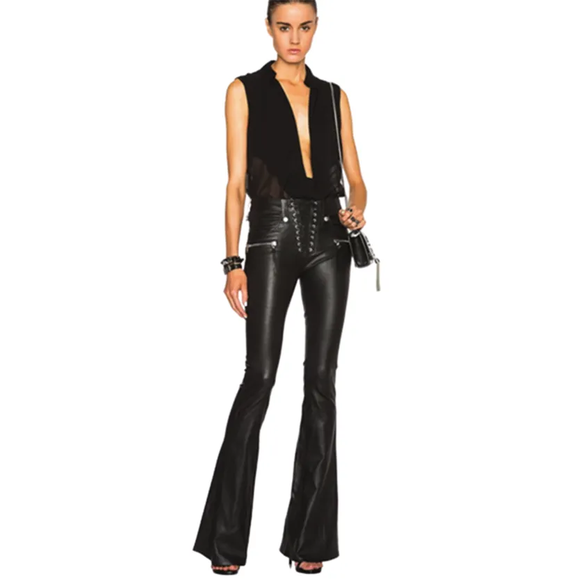 Funki Buys | Pants | Women's Elegant Chic Faux Leather Pants