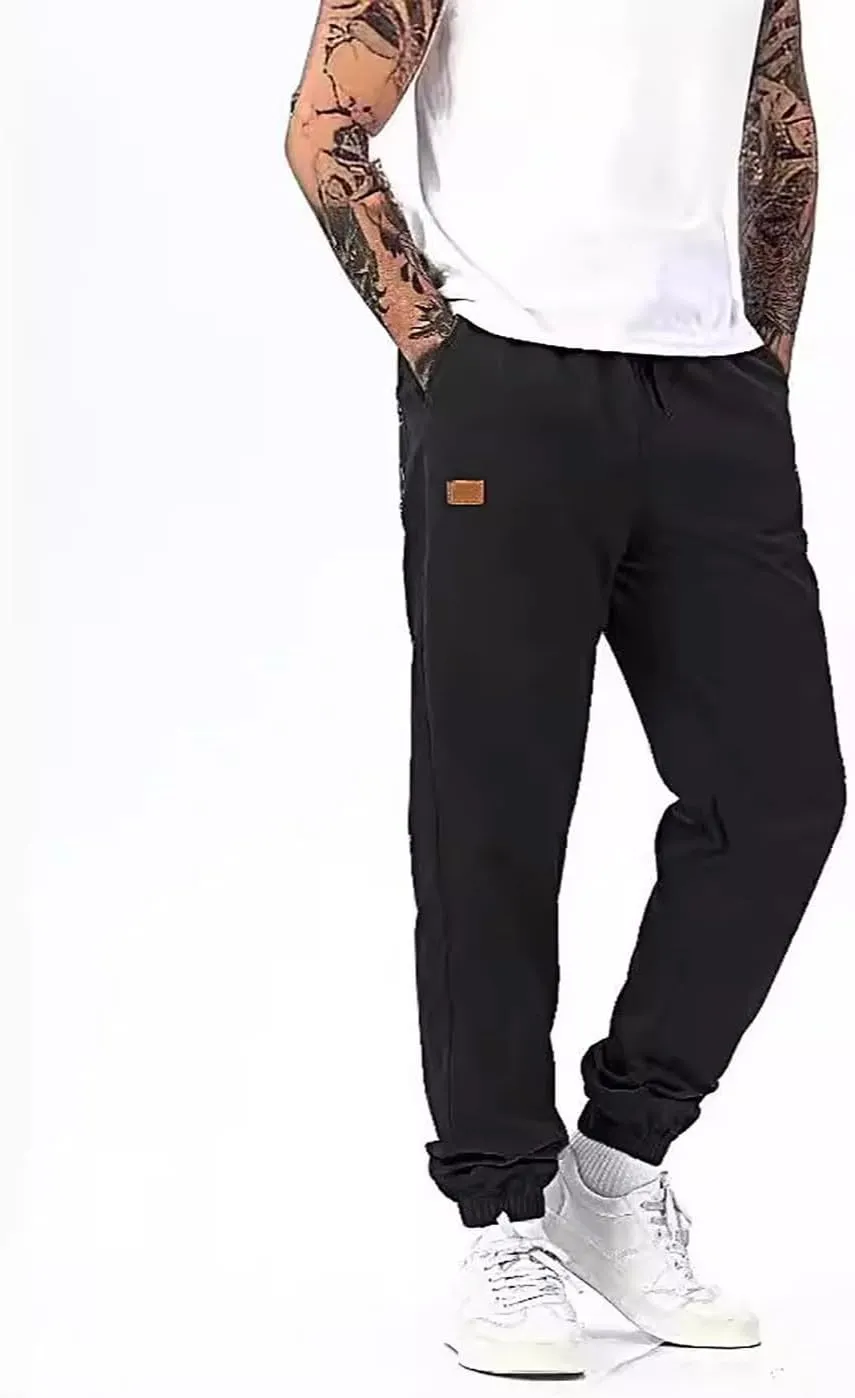 lcyhony Joggers for Men Relaxed fit Elastic Waist Drawstring Casual Golf Pants Summer Breathable Workout Pants with Pockets