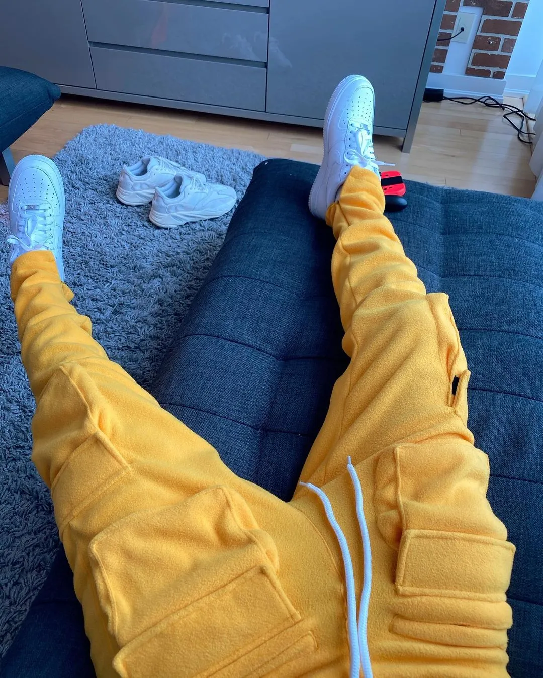 Loose trendy casual trousers for teenagers men's pants