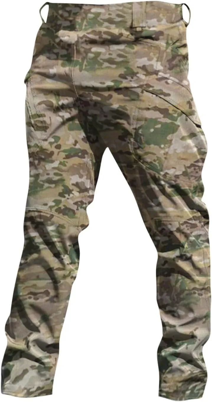 Mens Cargo Pants Casual Tactical Joggers Athletic Pant Loose Straight Trousers Sweatpants for Men Outdoor Apparel