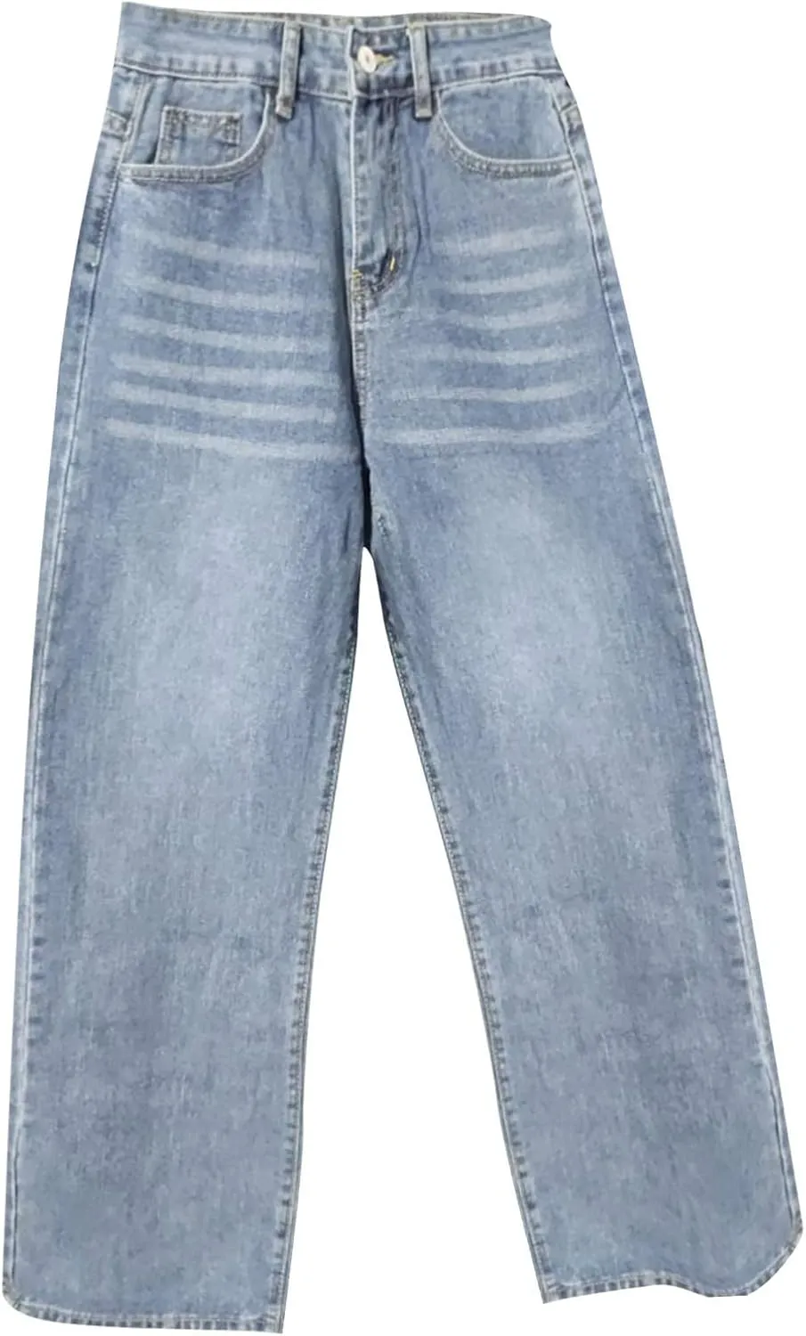 Pants Sweatpant Jeans for Women Baggy Petite Low Rise Straight Leg Jeans for Women Wide Leg Womens Streetwear Pants Casual