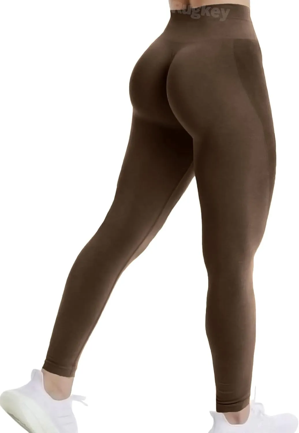 Rugkey Women's Scrunch Seamless Leggings High Waist Yoga Pants Workout Butt Lifting Booty Tights