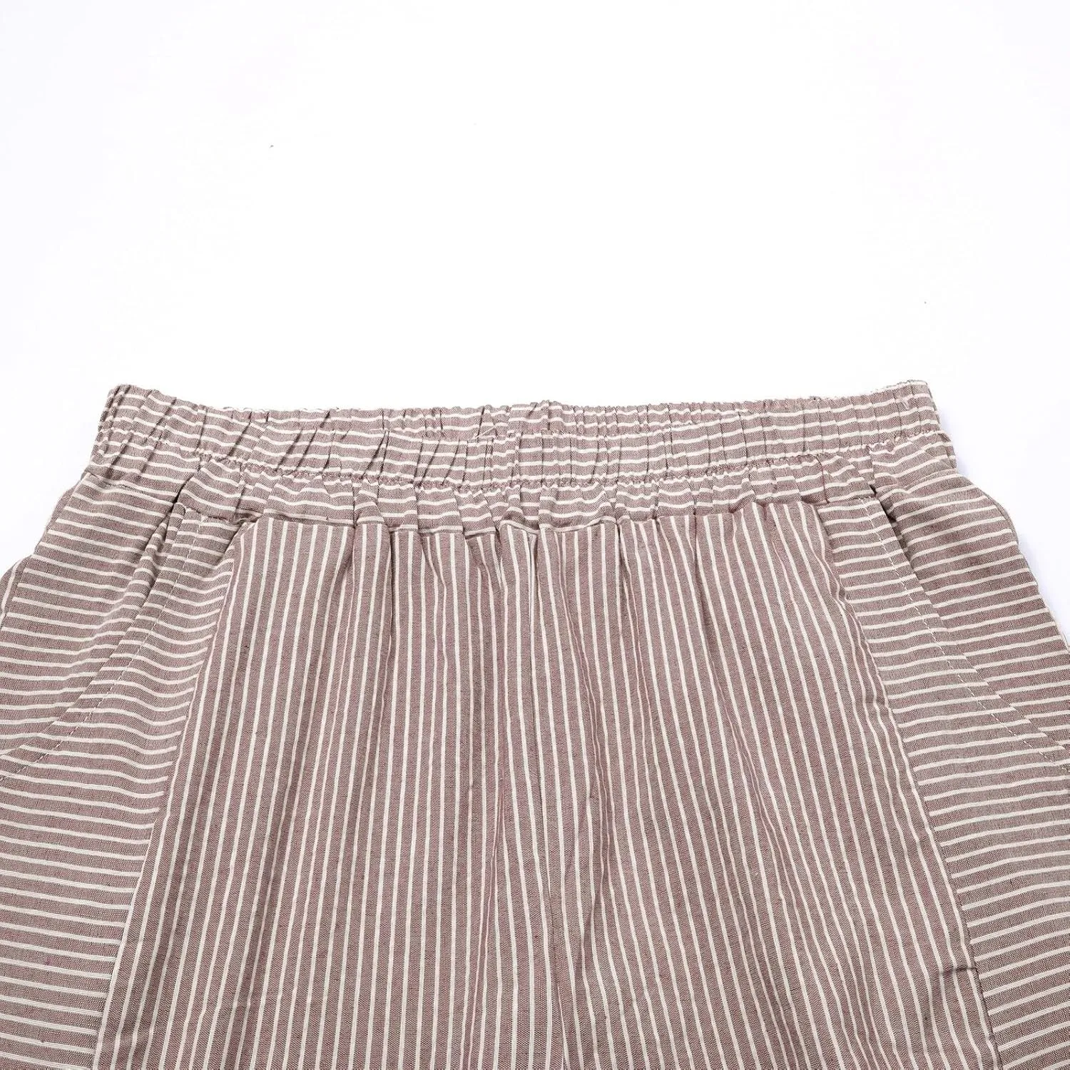 Summer Capri Pants for Women 2025 Texture Cotton Linen Casual Pants Linen Lounge Beach Summer Capri for