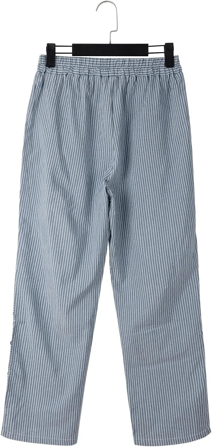 Summer Capri Pants for Women 2025 Texture Cotton Linen Casual Pants Linen Lounge Beach Summer Capri for