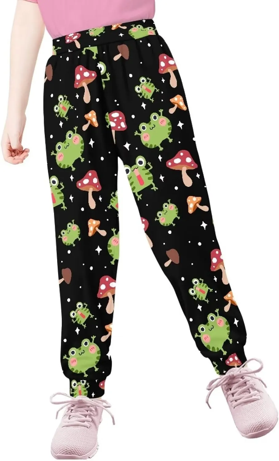 Teen Boys Sweatpants Girls Sweatpants Sport Gym Kids Trackpants with Pockets Casual Workout Pants Size 4-15 Years