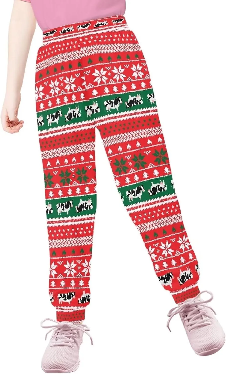 Teen Boys Sweatpants Girls Sweatpants Sport Gym Kids Trackpants with Pockets Casual Workout Pants Size 4-15 Years