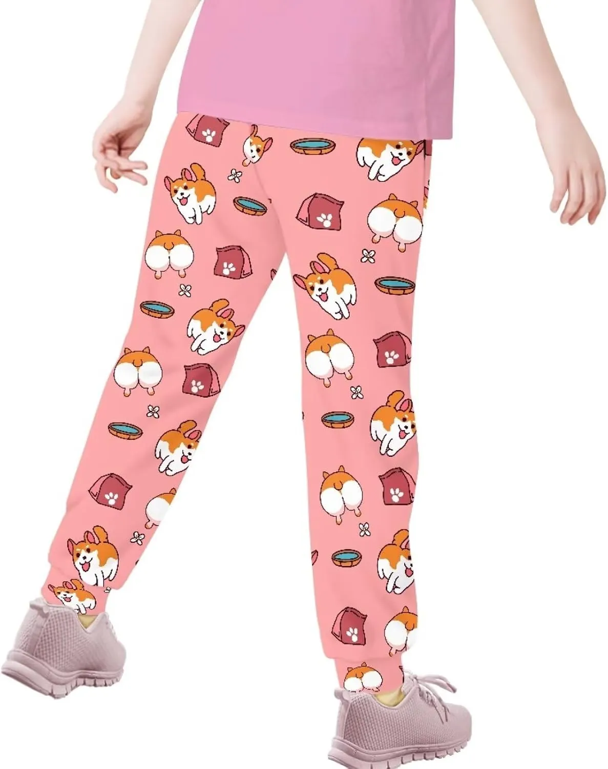 Teen Boys Sweatpants Girls Sweatpants Sport Gym Kids Trackpants with Pockets Casual Workout Pants Size 4-15 Years