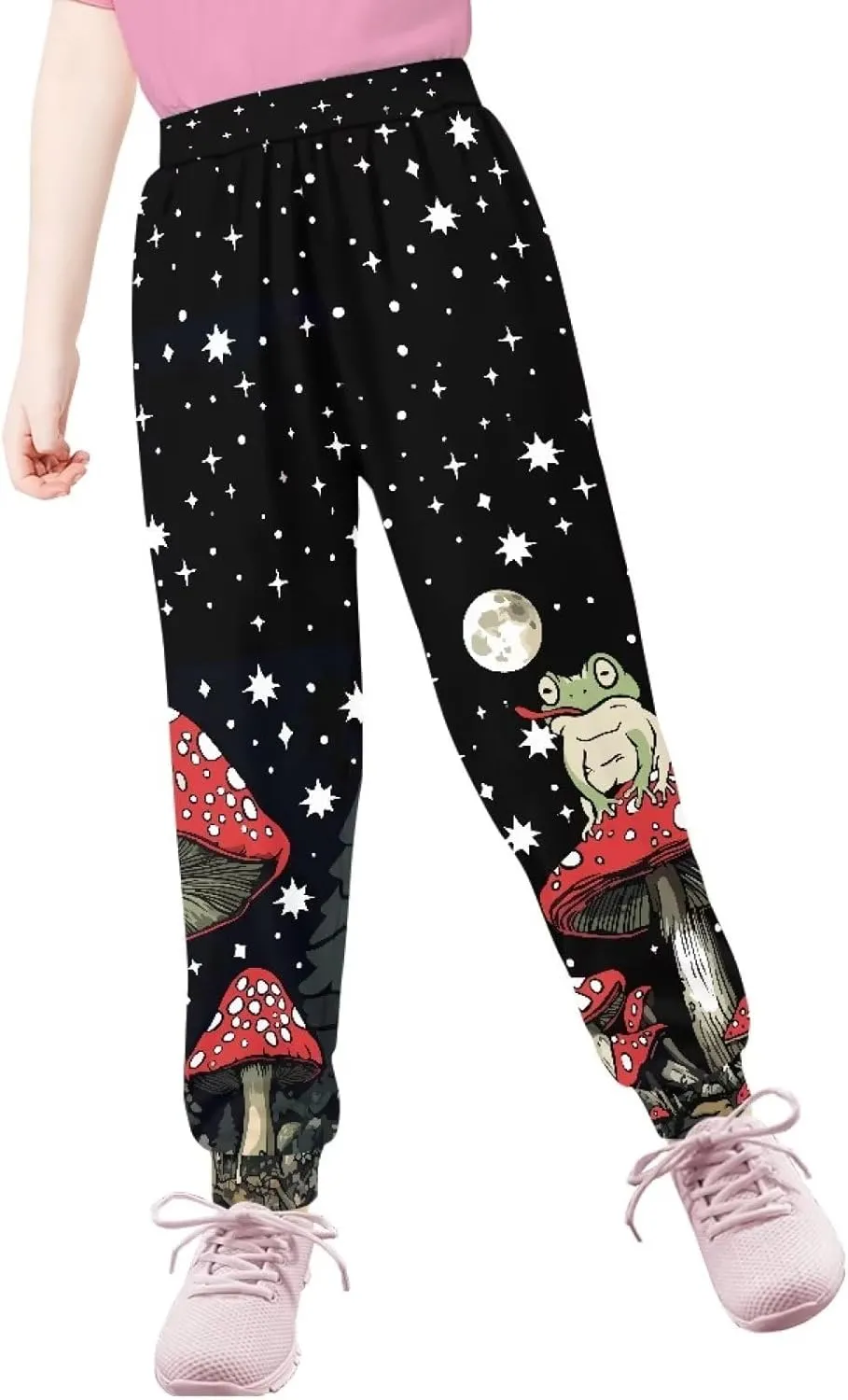 Teen Boys Sweatpants Girls Sweatpants Sport Gym Kids Trackpants with Pockets Casual Workout Pants Size 4-15 Years